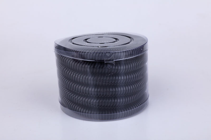 Black Plastic Tube Flexible Corrugated Pipe CP-002